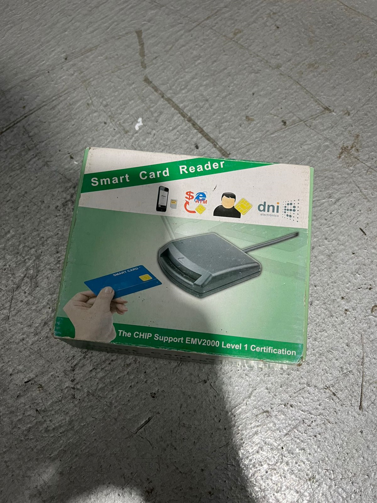 LEITOR USB SMARTCARD CERTIFICADO EMV 2000 DNI F3 #