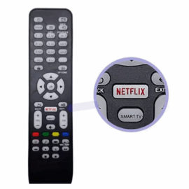 CONTROLE TV AOC SMART FBG-8050 SKY-8050 LE-7463 NETFLIX