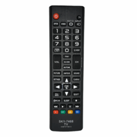 CONTROLE TV LG LCD LE-7468 SKY-7468 FBG-7468