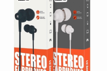 FONE C/ MICROFONE STEREO EARPHONES LE-0213 LELONG - Imagem 1