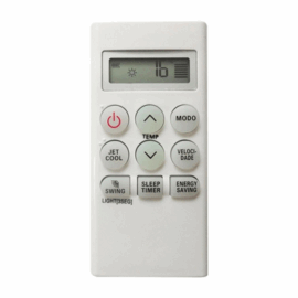CONTROLE AR COND. LG LE-7293 FBG-9008 SKY-9008 MAXX-9008