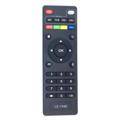 CONTROLE RECEP. TV BOX 4K FBG-9006 LE-7490 LE-7490-1 SKY-8095 SKY-8095-N