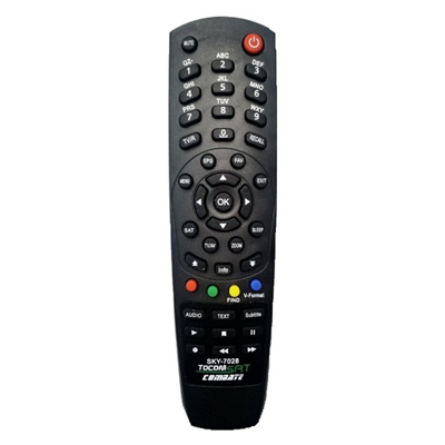 CONTROLE RECEP. TOCOMSAT COMBATE FBG-7028 SKY-7028 ATF-7028