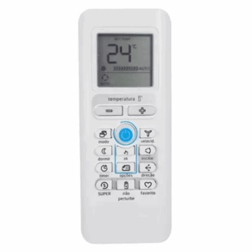 CONTROLE AR COND. SPRINGER MIDEA LE-7295 SKY-8063 MAXX-42MAC