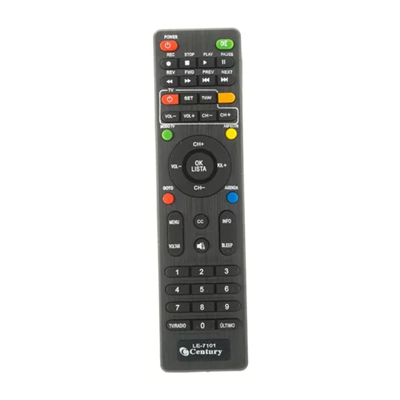 CONTROLE RECEP. CENTURY MIDIA BOX B3/B4 FBG-8086 SKY-8086 LE-7101