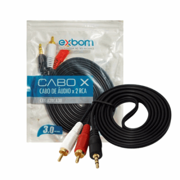 CABO P2 X 2RCA 3M CBX-A2RCA30 EXBOM