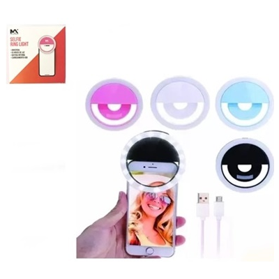LAMPADA SELFIE RING LIGHT YT2007/MAX-RL5 MAXMIDIA #