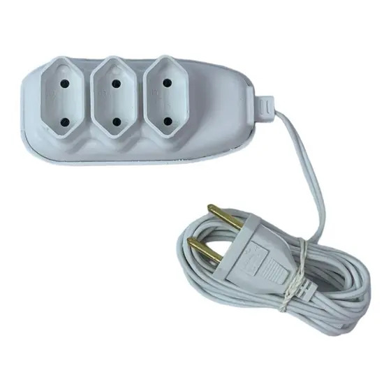 EXTENSAO LIDER LUX 2 METROS (BRANCA/PRETA)