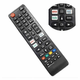 CONTROLE TV SAMSUNG SMART LE-7259 SKY-9054 FBG-9054 NETFLIX PRIME HULU