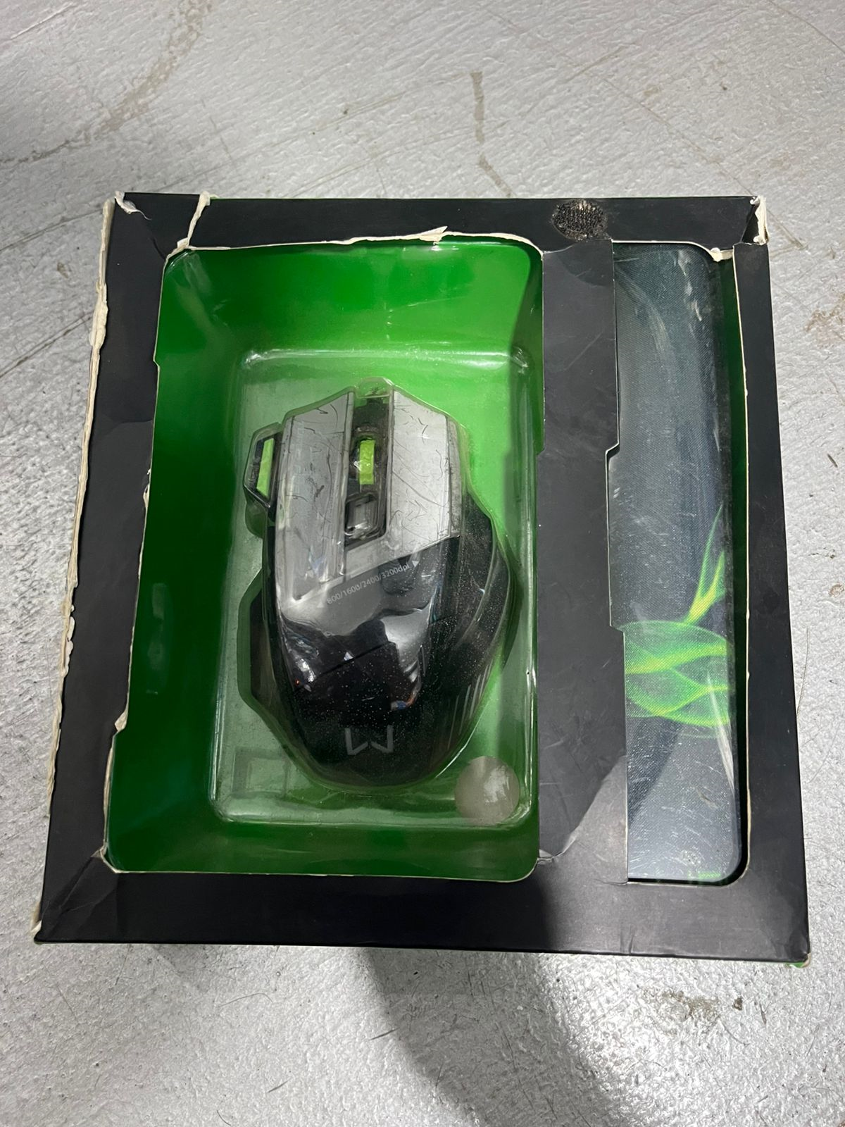 KIT GAMER MOUSE E MOUSE PAD KP-V36 KNUP
