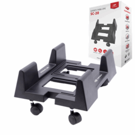 SUPORTE P/GABINETE SC-20BK C3TECH SUPORTA 10KG -