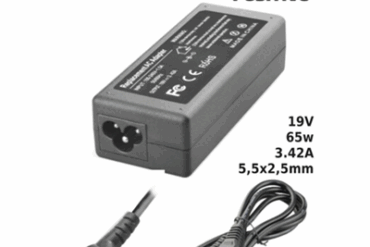 FONTE NOT POSITIVO ITAUTEC 19V 65W 3.42A 5.5×2.5 PO-20 IT-16 KP-523 D-TA65A - Imagem 1