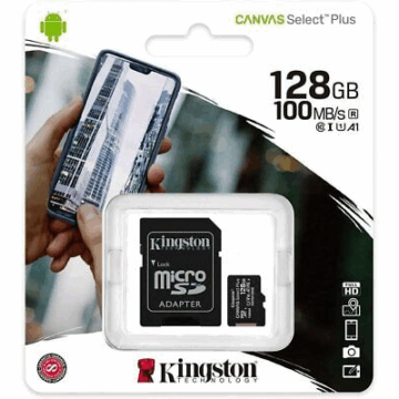 CARTAO MEMORIA 128GB KINGSTON SDCS2/128GB #