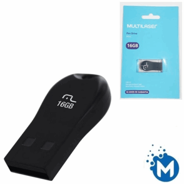 PEN DRIVE 16GB MINI MULTILASER PD771 #