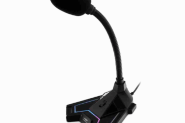 MICROFONE GAMER ARTICULADO USB MI-G100BK C3TECH - Imagem 1