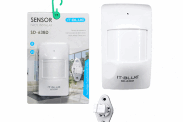 SENSOR DE PRESENÇA E CAMPAINHA SD-638D IT-BLUE - Imagem 1