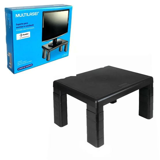 SUPORTE MONITOR E NOT 4 NIVEIS AC125 MULTILASER #