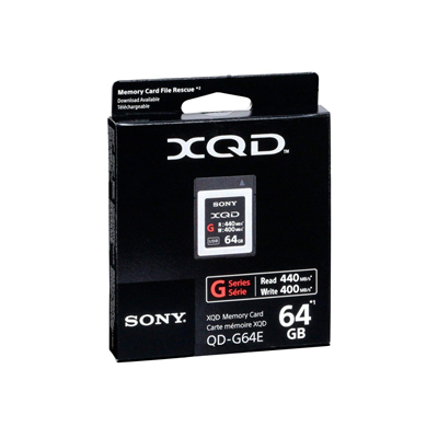 CARTAO MEMORIA 64GB XQD QD-G64E SONY #