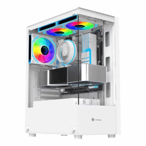 GABINETE GAMER BRANCO GB1793 HAYOM