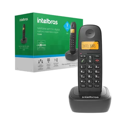 TELEFONE SEM FIO DIGITAL TS 2510 INTELBRAS