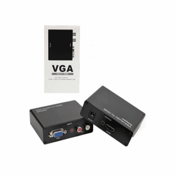 CONVERSOR VGA PARA HDMI C/ AUDIO DESBLOQUEADO 1577 EXBOM #