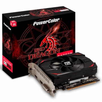 PLACA VIDEO MICROP. RX550 4GB DDR5 POWER COLOR