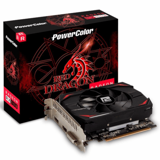 PLACA VIDEO MICROP. RX550 4GB DDR5 POWER COLOR