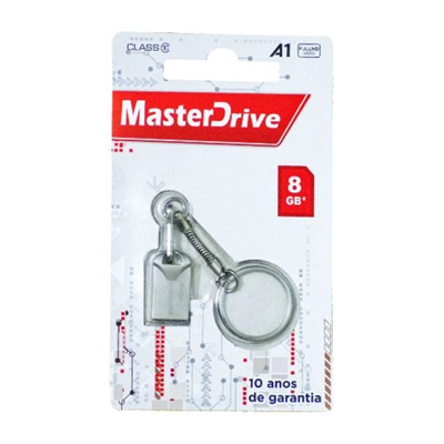PEN DRIVE 8GB MINI MASTERDRIVE C/ CHAVEIRO #