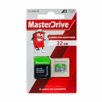 CARTAO MEMORIA 32GB MASTERDRIVE #
