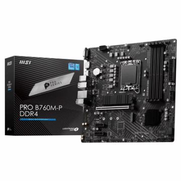 PLACA MAE S1700 MSI PRO B760M-P DDR4 M.2/DDR4/DP/HDMI/VGA/TIPO-C #