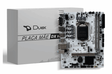PLACA MAE S1700 DUEX DX-H610ZG PRO INTEL DDR4 H610 - Imagem 1