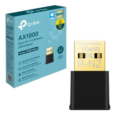 ADAPTADOR USB WIFI TP-LINK ARCHER TX20U NANO AX180 #