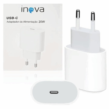 FONTE TIPO-C 20W MHJ83ZM/A CAR-0094 INOVA