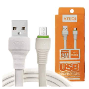 CABO USB V8 3M KD-332S KAIDI