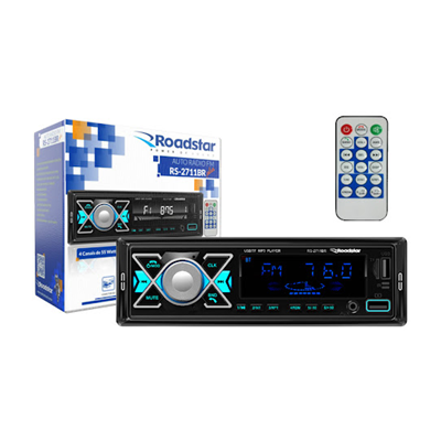 AUTO RADIO FM BLUETOOTH RS-2711BR PLUS ROADSTAR