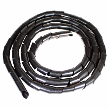 ORGANIZADOR PARA CABOS E FIOS PRETA 19MM x 1M ORCB0006 STORM TECH