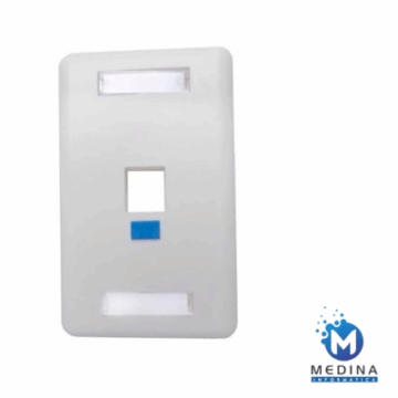 ESPELHO 4X2 P/ KEYSTONE 1 SAIDA – BRANCO CEWP