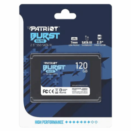 SSD 120GB PATRIOT BURST ELITE SATA 3 2.5" PBE120GS25SSDR #