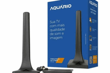 ANTENA INTERNA DE TV DIGITAL 2.5M DTV-200 AQUARIO - Imagem 1