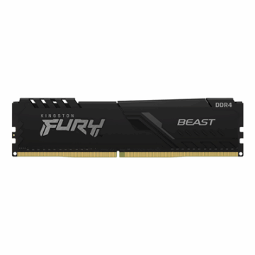 MEMORIA RAM DDR4 8GB PC 3200MHZ KINGSTON FURY BEAST PRETO KF432C16BB/8 #