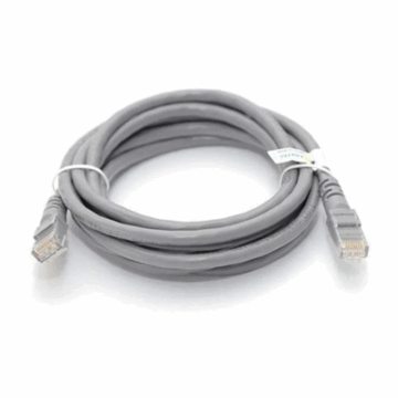 CABO REDE CAT.5E 5M RJ45 CINZA UP5004 EXBOM