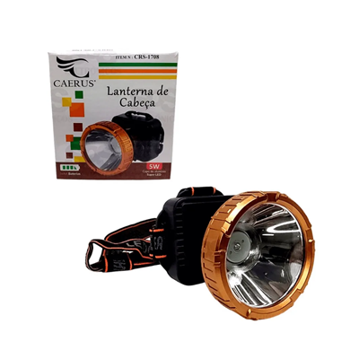 LANTERNA DE LED CABECA 5W CRS-1708 CAERUS