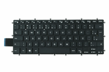 TECLADO NOT DELL INSPIRON 13-5368 KB-DE109 BESTBATTERY - Imagem 1
