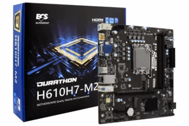 PLACA MAE S1700 DURATHON H610H7-M2 M.2/DDR4/VGA/HDMI/USB3.2 ECS # - Imagem 1