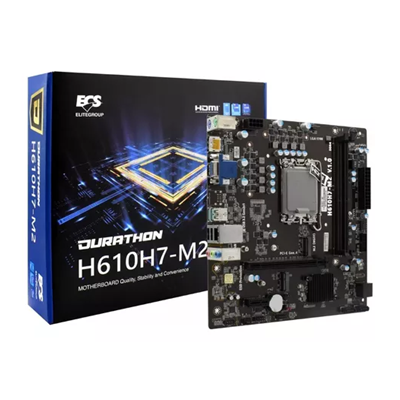 PLACA MAE S1700 DURATHON H610H7-M2 M.2/DDR4/VGA/HDMI/USB3.2 ECS #