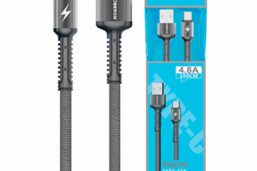 CABO USB TIPO-C 2M 4.8A OR-CO04/C2 OBERON - Imagem 1