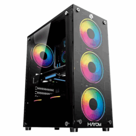 GABINETE GAMER GB1749 HAYOM COM FAN