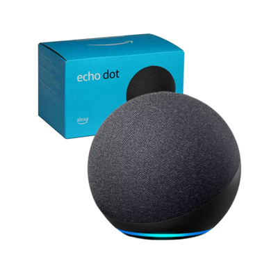 SPEAKER AMAZON ECHO DOT 5ª GER ALEXA/BT PRETO #