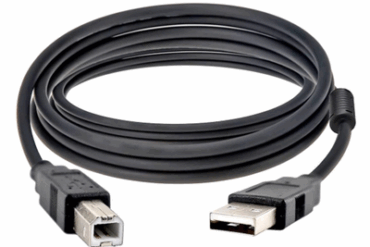 CABO USB 2.0 P/ IMPRESSORA 1.5M AM+BM COD 0837 EXBOM - Imagem 1