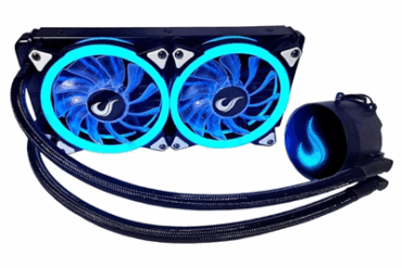 WATER COOLER RISE MODE GAMER BLACK RGB 240MM PRETO RM-WCB-02-RGB - Imagem 1